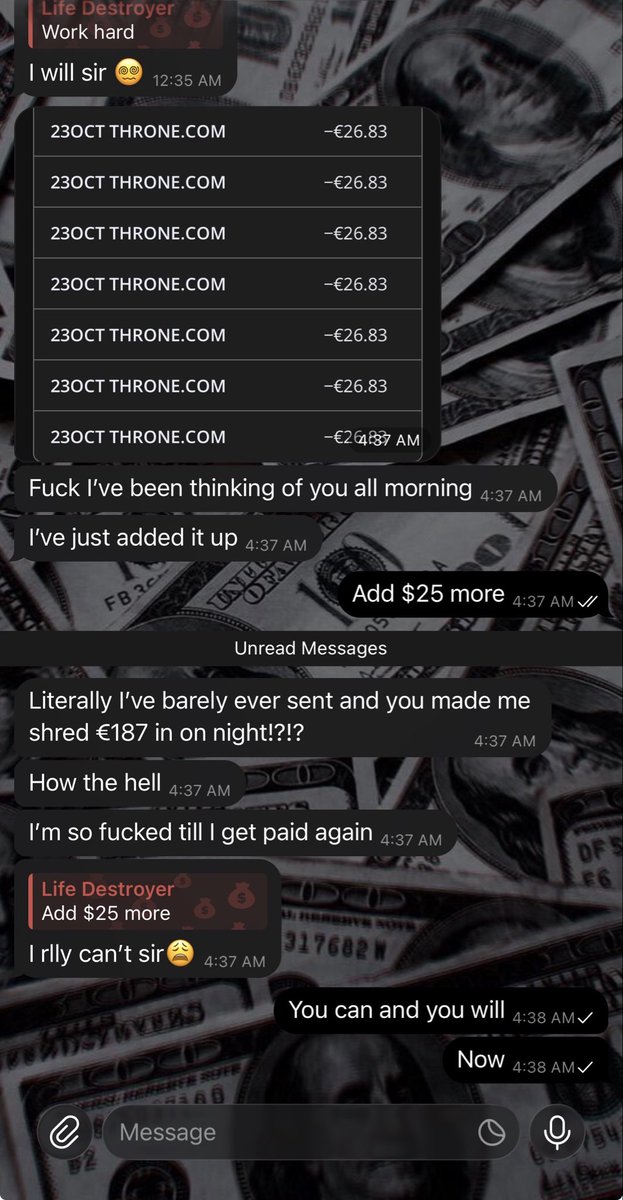 Send4LD's tweet photo. I always get what I want. You have no free will when I’m around. https://t.co/jCgMuZXjpZ
