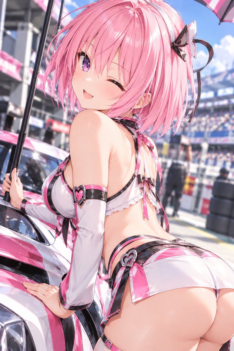 0714tolover's tweet photo. モモ×レースクイーン

#AIart  #ToLOVEる https://t.co/qid08Kh2qO