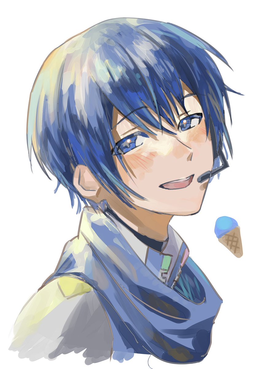 shisoboro's tweet photo. 「……あ、おかえりなさい。マスター」

#KAITO https://t.co/8exjOQ3QVK