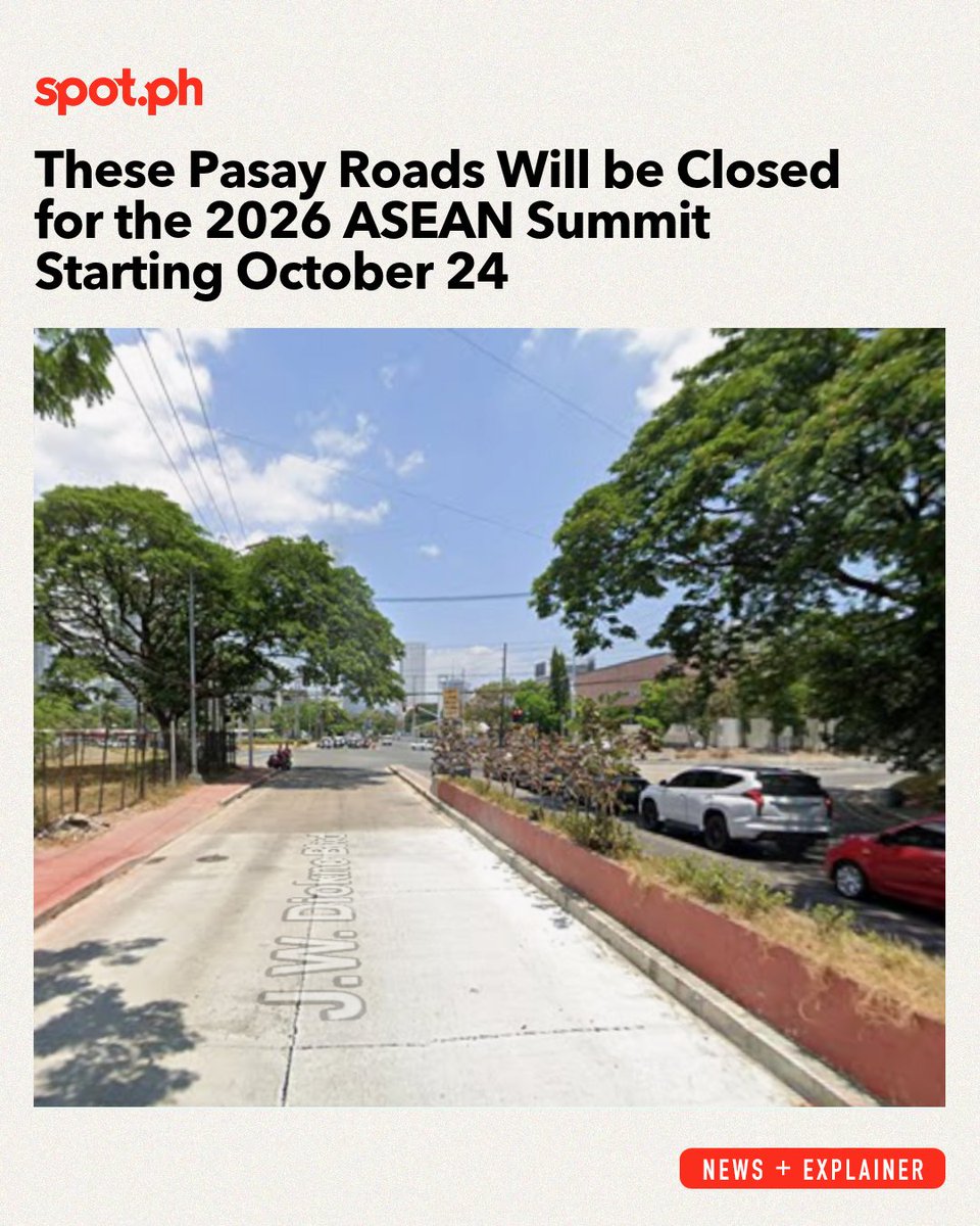Spotdotph's tweet photo. Partial closures on several major roads begin tomorrow.

https://t.co/xcnMHVsRuR https://t.co/1euVgY6yUU