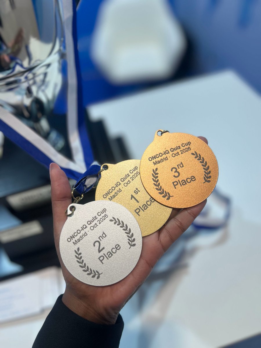 ONCOassist® | The go-to oncology app ESMO 2026 slide: 🏆 The ONCO-IQ Quiz Cup starts TOMORROW! 🧠 (2 of 3)