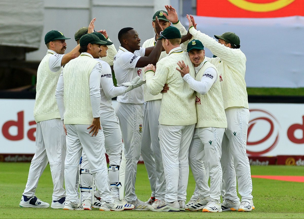 TembaBavuma's tweet photo. That was one for the books, off to Cape Town we go 🏏 🇿🇦 #Proteas #SAvsAus 
#Testseries https://t.co/iQNbq9qXuS