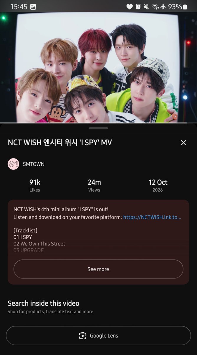 maeshiteruw's tweet photo. @PUNYAIONGO Thanks for ga kak wish nya semoga hari ini wishie bisa encore i spy😭 harapan kedepannya semoga karir wish semakin bersinar dan nambah fans2 baik☺️ https://t.co/skJzqlScwi