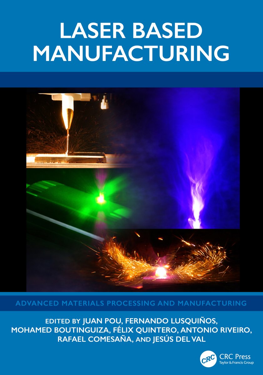 DUVIrrss's tweet photo. O grupo de investigación LaserON, pertencente ao @cintecx da @UVigo, acaba de editar 'Laser Based Manufacturing', un libro que ofrece unha visión ampla e actualizada das tecnoloxías de fabricación baseadas na utilización do láser
➡️ https://t.co/XokKjNVcu5
#duvi #uvigo #laserON https://t.co/gZ8nArPplE