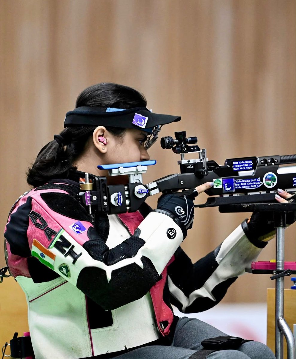 AvaniLekhara's tweet photo. Asian Para Games 🥈 and a Quota secured for the @la28 Paralympic Games in the Women’s 10m Air Rifle SH1 event ✅

Very happy to have won another medal &amp; progress well towards my targets &amp; goals. Every medal for 🇮🇳 is special and I'm very happy with how the last week has been 💪🏼 https://t.co/NjmzYuA2vw