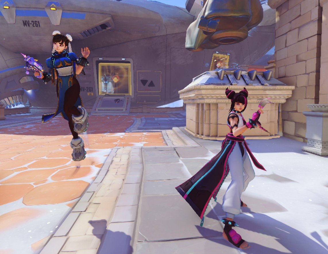 y09Ydi3NuuQv5dB's tweet photo. Chun Li Juno &amp; han juri Kiriko 🥋✊
#overwatch #streetfighter #kiriko
 #juno #ChunLi #hanjuri #Astralfox https://t.co/F8CMrzx9Xe