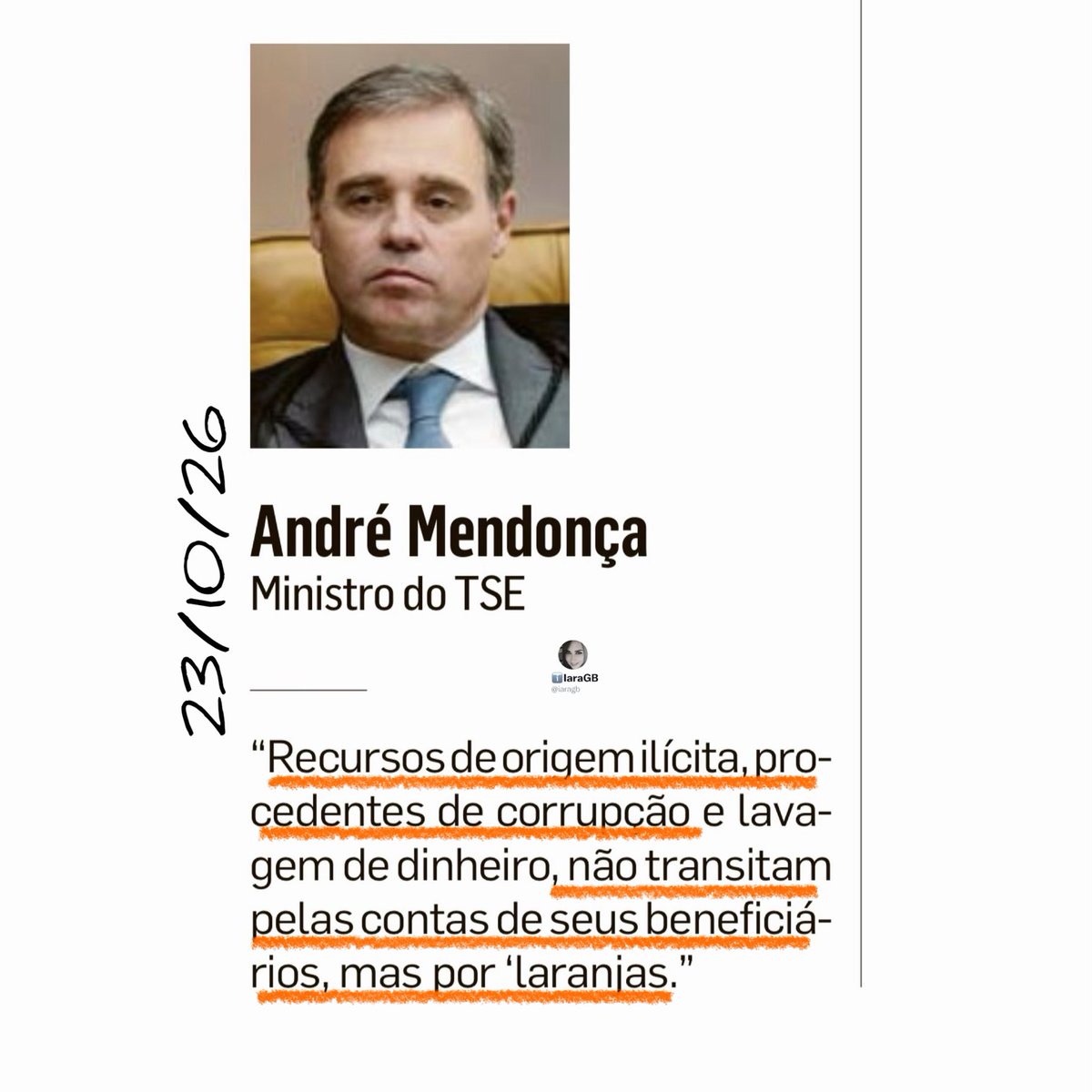 iaragb's tweet photo. Recado do Mendonça para LuIa‼️

O PT acredita que todos são otários como o curral eleitoral que  eles enganam. https://t.co/lBZ8kjmvsJ