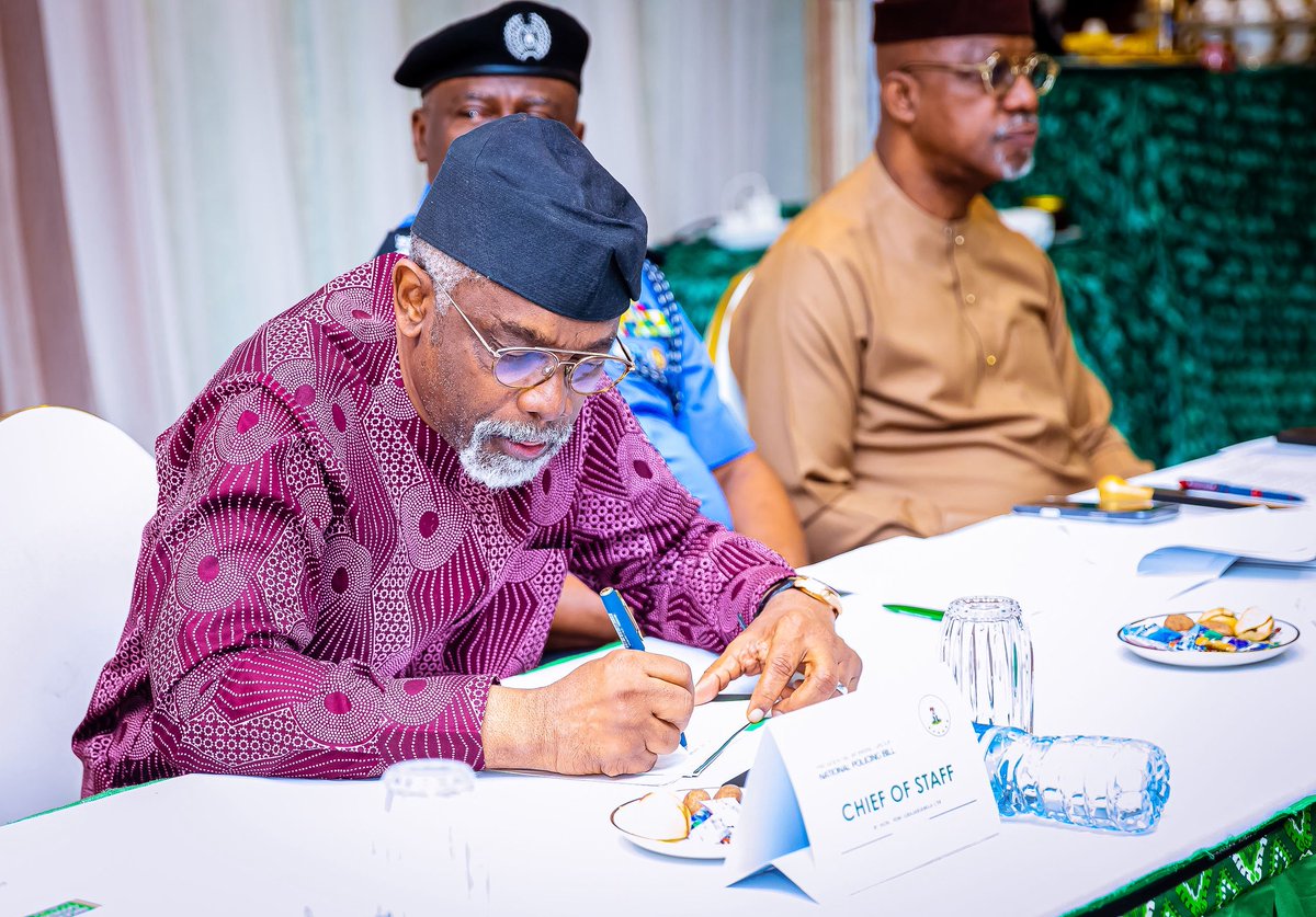 femigbaja's tweet photo. PRESIDENTIAL WORKING GROUP APPLAUDS AS STATE POLICE AMENDMENT CLEARS CONSTITUTIONAL THRESHOLD IN STATE ASSEMBLIES

The Presidential Working Group on the National Policing Bill notes with satisfaction that the Constitution (Sixth Alteration) Bill, 2026, providing for a dual policing system, has been approved by 24 State Houses of Assembly, meeting the constitutional threshold of two-thirds of the 36 states.
 
The Working Group commends the State Houses of Assembly for their decisive action on this reform of national importance and appreciates the National Assembly for passing the amendment in both chambers.
 
In line with Section 9 of the Constitution, the amendment can now be returned to the National Assembly for transmission to Mr President for assent.
 
The approval gives constitutional backing to the policing framework that the Working Group's draft National Policing Bill, 2026 is designed to implement.
 
The Working Group’s efforts remain on track. The draft Bills are currently undergoing legislative drafting review and validation at the Federal Ministry of Justice and are expected to be returned on or before Friday, 30th October 2026. Thereafter, the Group will give them final consideration before presenting them to Mr President.
 
The Working Group urges all stakeholders to support a smooth transition to a dual policing system that makes Nigerians safer.
 
FEMI GBAJABIAMILA, CFR
Chief of Staff to the President
Chairman, Presidential Working Group on the National Policing Bill
October 23, 2026