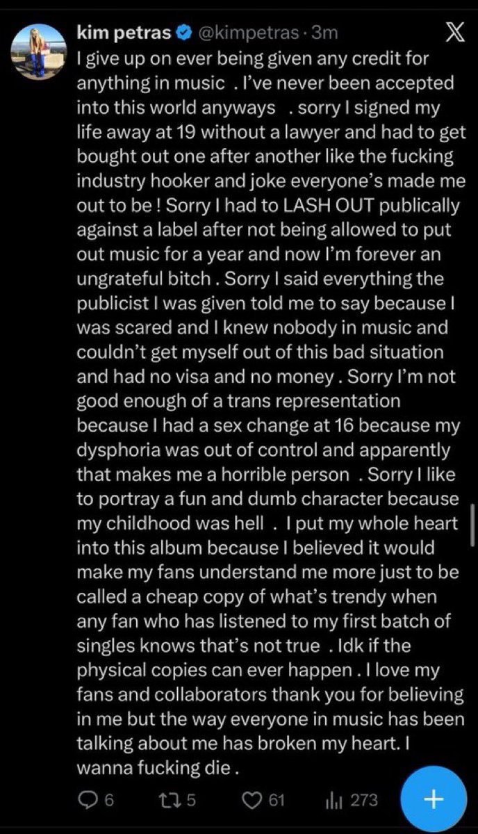 throwtrows's tweet photo. @WORSTGIRLUSA @br0kebitchhh @wgibosnia kim signed to luke when she was 19, she just didn’t release a song under her own name w/ him til 2017 https://t.co/lt9nCy2RS5