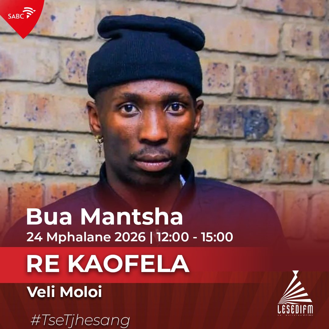 LesediFM's tweet photo. #ReKaofela le Veli Moloi.

🎤Re bua le Bua Mantsha ho #TseTjhesang.
🎧Re tsamaya leDj Soso ho #ReKaofelaMix.

#LesediFM
📞: 086 000 3084
📲:  079 758 5066
🌐: https://t.co/4WGalUnGiR https://t.co/0sJXDhoDcF
