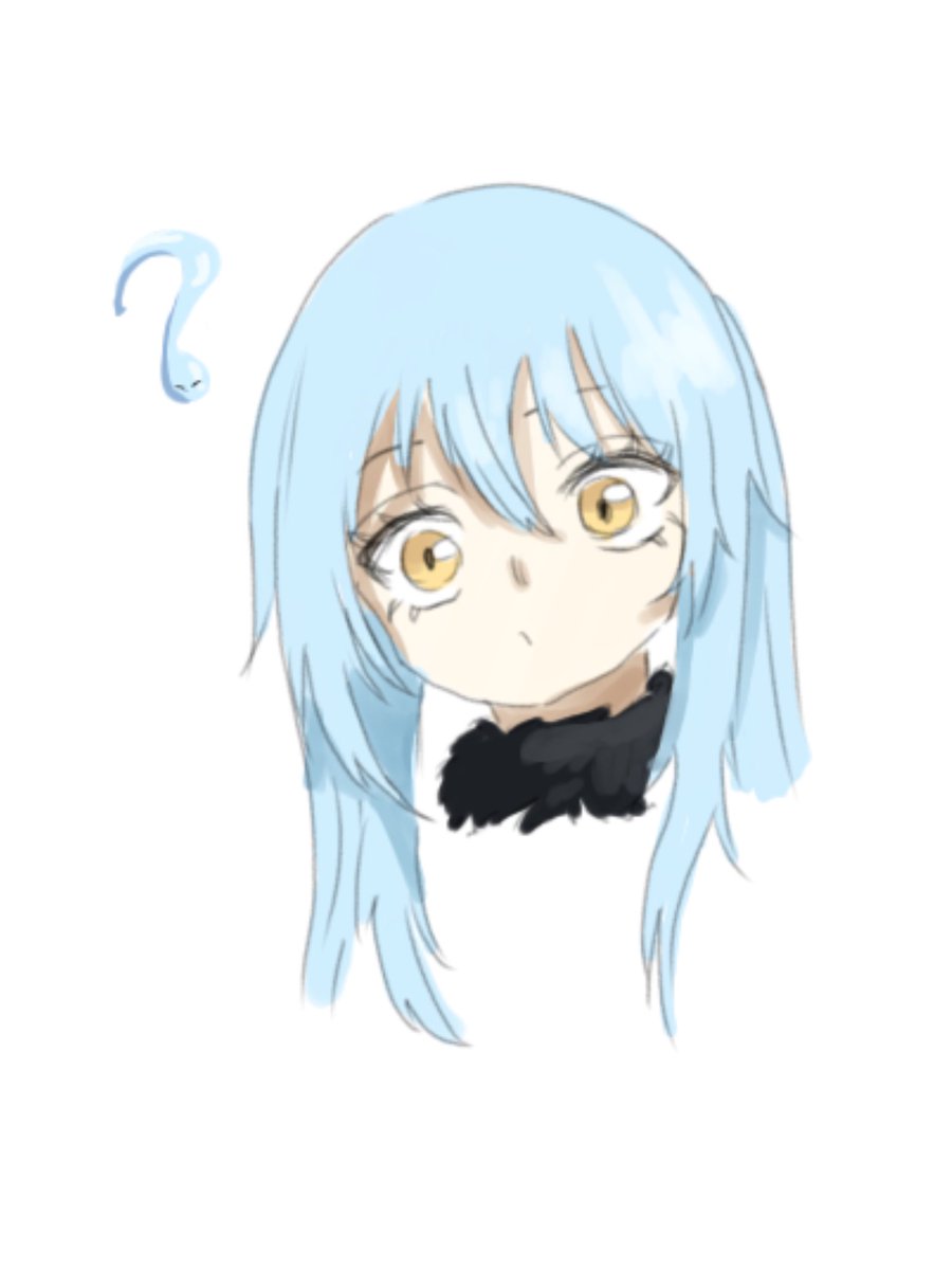 Ka_ra72's tweet photo. 昨日のイラストあんなに反応されるとは思ってなかったから手癖の落書きリムルあげとく https://t.co/sYka2mT0C8