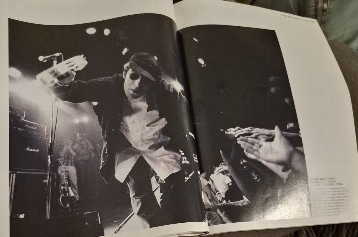 marnieispunk's tweet photo. Shooting stars part 2 Q magazine Oasis 10 years of rock n roll mayhem https://t.co/I9NPZmOZvO
