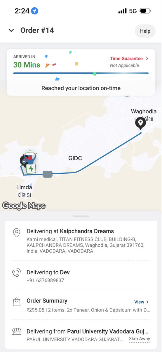 Ramesh286521's tweet photo. @dominos https://t.co/GmThc9LVMv