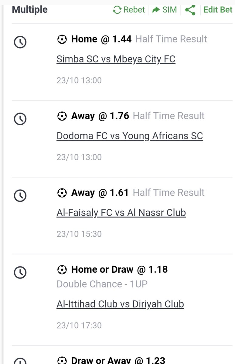 LeswiiSwaMina's tweet photo. Bit Risky 

Booking Code : 23H5XC

Odds-ON: 11 🤔 https://t.co/axw0A4cbfD
