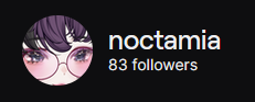 NoctamiaVT's tweet photo. ❣️DID YOU KNOW????

I'm only 17 followers away from 100 followers on twitch!

When I hit 100 I'll be doing a 12 hour stream!!! More details are to come once I get closer to 100, but we're GETTING CLOSE GUYS!!! 

Please consider checking out my content and giving me a follow!~

 https://t.co/we1p0bIlF0 ❣️

#VSmartes #VTuber #streamer #indiestreamer