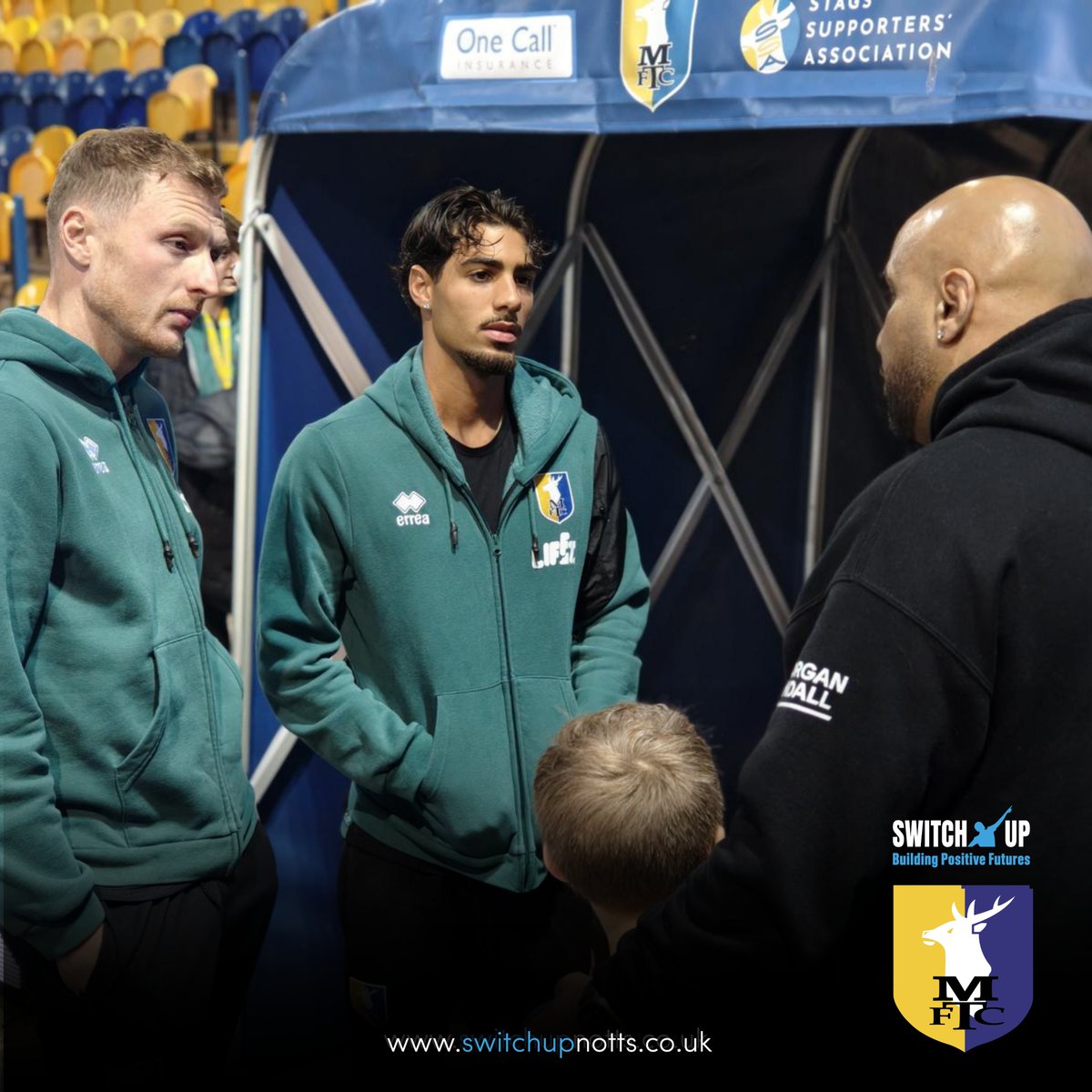 SwitchUpNotts's tweet photo. We are delighted to announce our partnership with Mansfield Town Football Club @mansfieldtownfc 

Two organisations rooted in the community, united by a shared commitment to creating brighter futures 💙

📷 Read about our partnership:
https://t.co/4Kq6WJavTz

#Partnership #Stags https://t.co/sV63iBhvz4