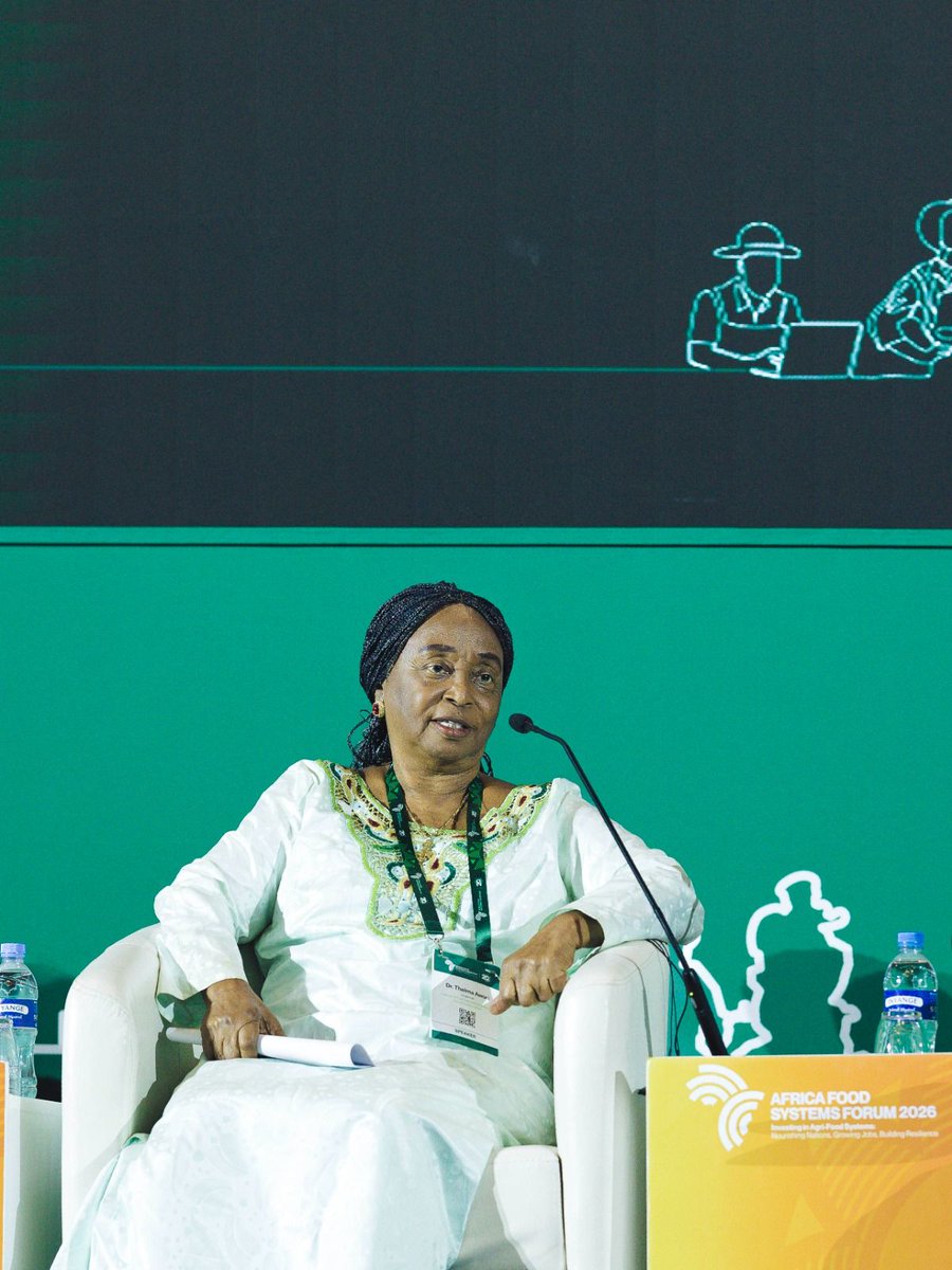 AWLNetwork's tweet photo. At the Africa Food Systems Forum 2026 in Kigali, Rwanda, Dr. Thelma Awori, AWLN Global Co-Chair of the Agriculture, Rural Economy, Blue Economy and Land Pillar, Founder of IST and EWA Program Lead, delivered a powerful message during the thematic plenary “Cultivating Equality, Harvesting Growth in Food Systems.”

She called for a fundamental shift from simply supporting women’s participation in agriculture to transforming the systems that determine who controls resources, makes decisions and benefits from agricultural growth.

Drawing on the Empowering Women in Agriculture (EWA) initiative, she highlighted how access to land, finance, technology and markets, backed by institutional reforms and coordinated investment, can unlock women’s economic potential.

With over 5,700 delegates from 104 countries, the Forum reinforced the urgency of placing women at the centre of Africa’s food systems transformation.

#AWLN #AFSF2026 #WomenInAgriculture #FoodSystems