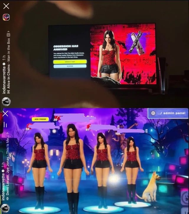 GalvanisedF1's tweet photo. People need to stop obsessing over epic’s choice to add Nikki from ‘obsession’ to the game saying it’s “weird” and shit. If the actress FOR Nikki bought the skin and liked it why make it such a big deal?? Stop making problems out of nothing https://t.co/nNG8v0RlNy