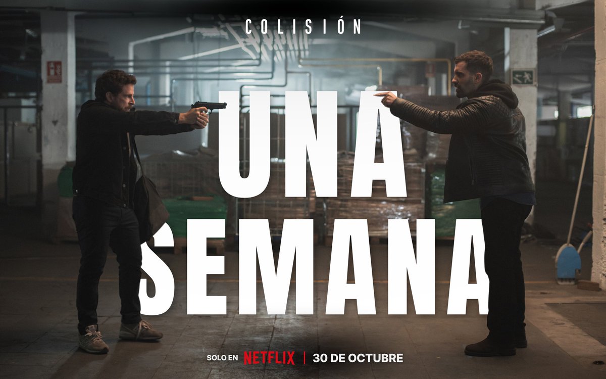BambuProdu's tweet photo. Solo falta una semana para el estreno de Colisión!!

El 30 de octubre llega el thriller de Daniel Sánchez Arévalo con Luis Zahera, Laia Costa, Tamar Novas, Álvaro Cervantes, Karra Elejalde y Lluís Homar. https://t.co/t0hVSRAOgt