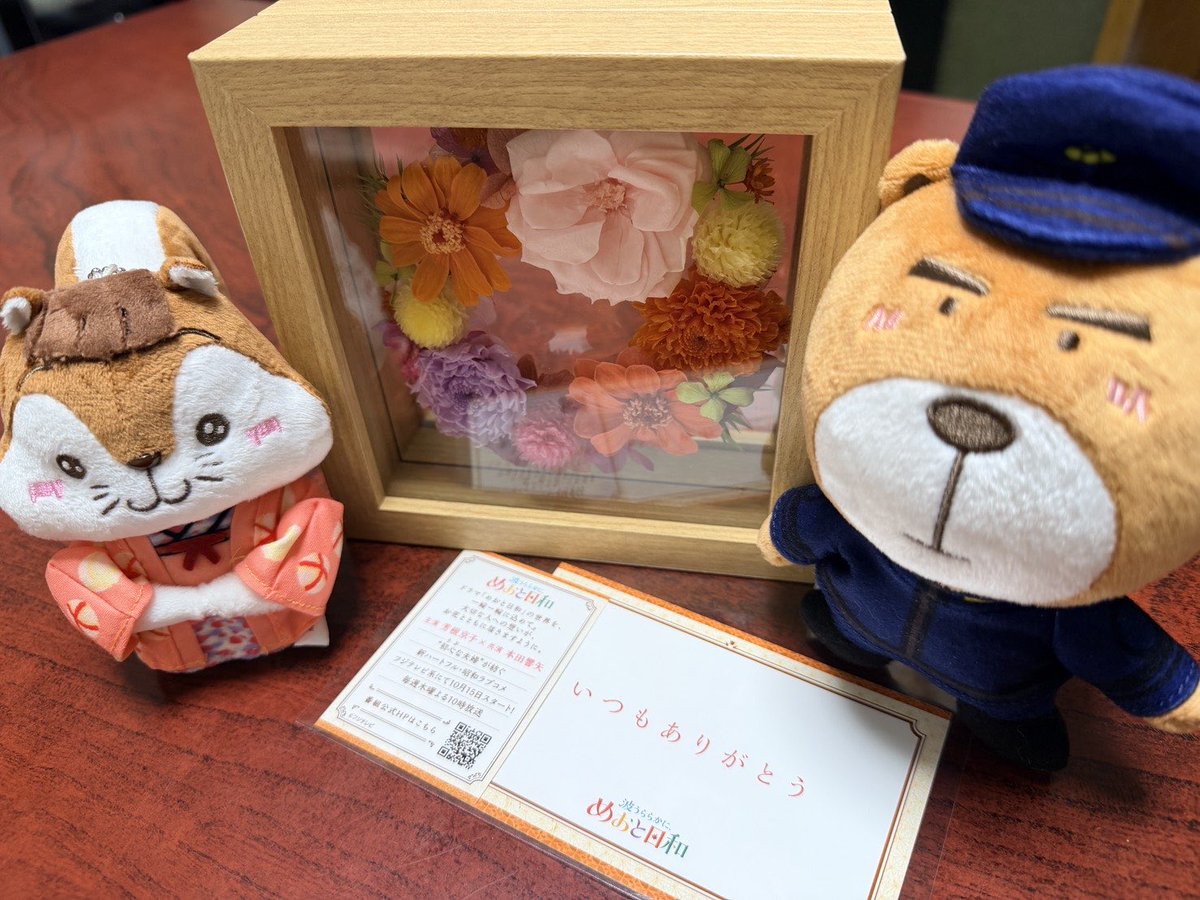 noinmaro18's tweet photo. 記念日なので買ってしまった
明日から仕事頑張ろ👘🍁🐿️🐻
＃本田響矢
＃めおと日和 https://t.co/8Wq49ZBYEm