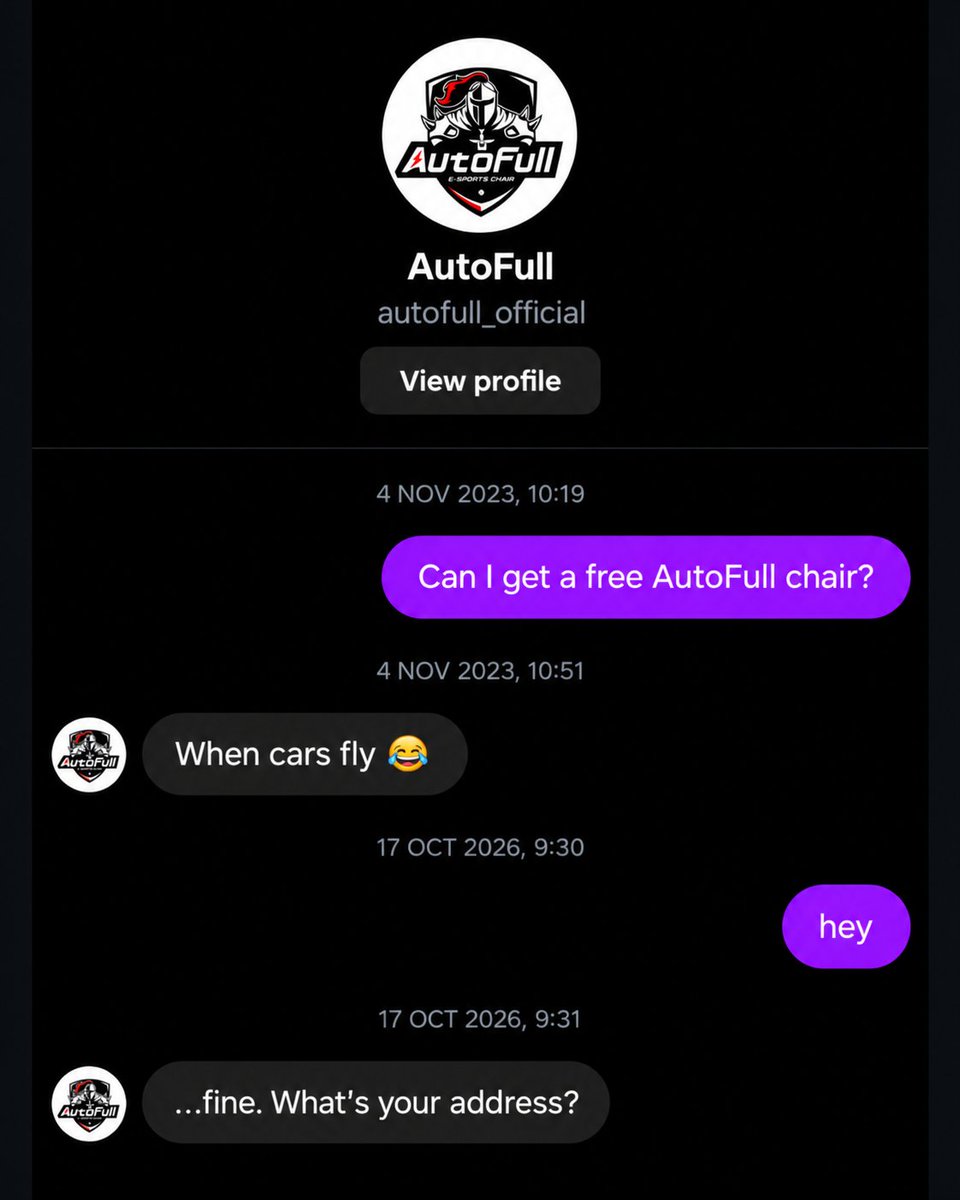 AutoFullGlobal's tweet photo. Guess cars flying wasn’t the only surprise coming… 👀🚗  

A mysterious event is coming on October 26. Stay tuned! 🎃  

🔗 Link in bio 
#AutoFull #autofullgamingchair https://t.co/A1pKFFBwqJ