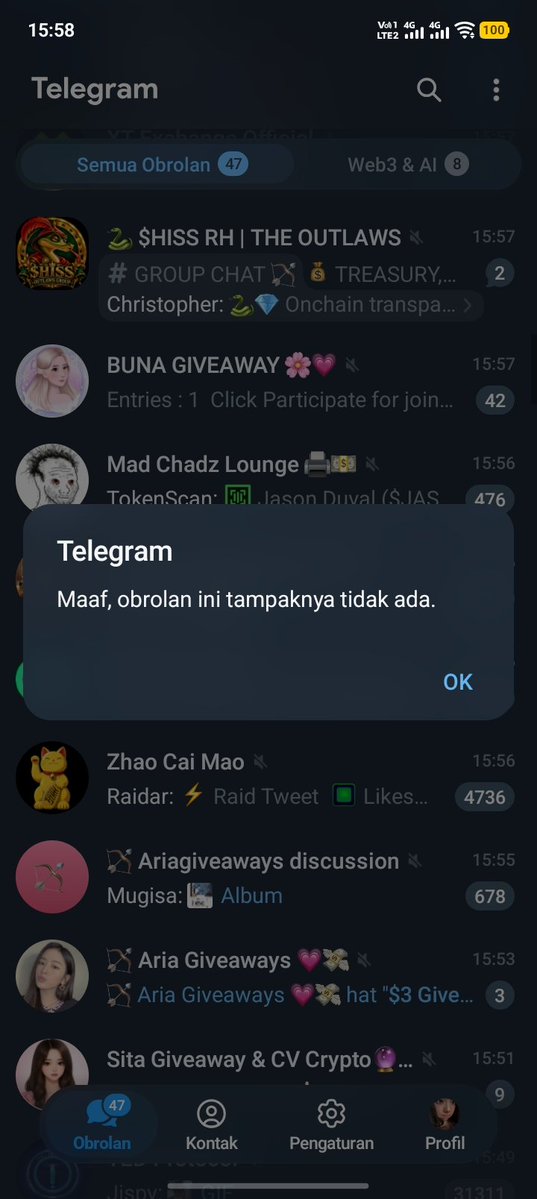 cirociropi's tweet photo. @AlinaWAGMI @Dark_Life_Ex Got banned https://t.co/S9P3oCXT66