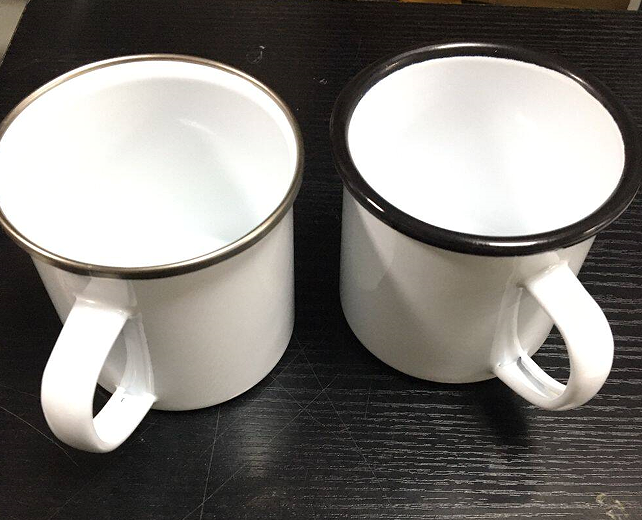 SuntekPrint_11's tweet photo. Got artwork and need mugs in volume? We do 12oz sublimation enamel mugs, custom-printed from your files. #custommug #enamelmug #sublimationprinting #sublimation #customization https://t.co/hly8NoHppb
