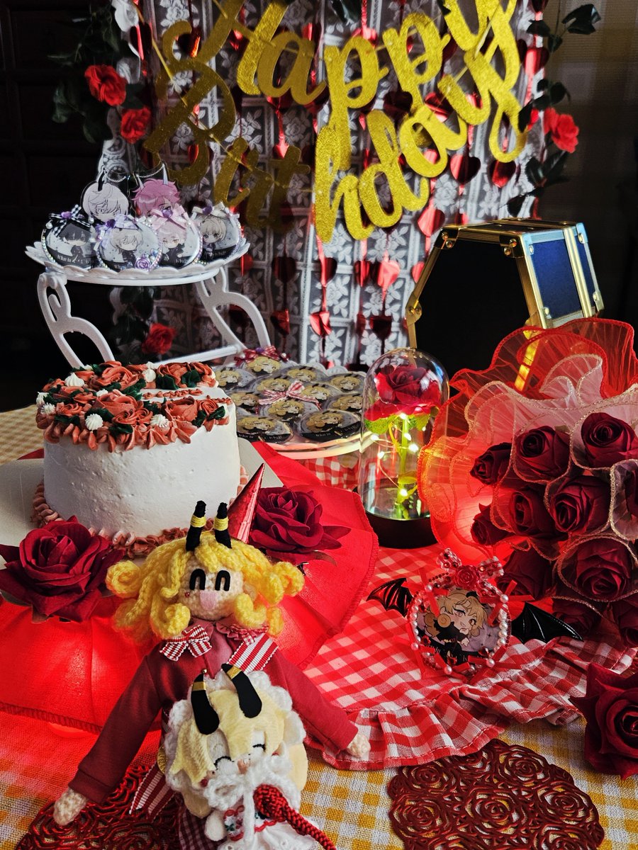 LAN_LanJie's tweet photo. 🌹🌹🌹🌹🌹🌹🌹🌹
���ℍ𝕒𝕡𝕡𝕪𝔹𝕚𝕣𝕥𝕙𝕕𝕒𝕪🌹
🌹　   𝔹𝕒𝕣𝕓𝕒𝕥𝕠𝕤　  🌹
🌹🌹🌹🌹🌹🌹🌹🌹

#WHB https://t.co/Ki1tLS4Nzo