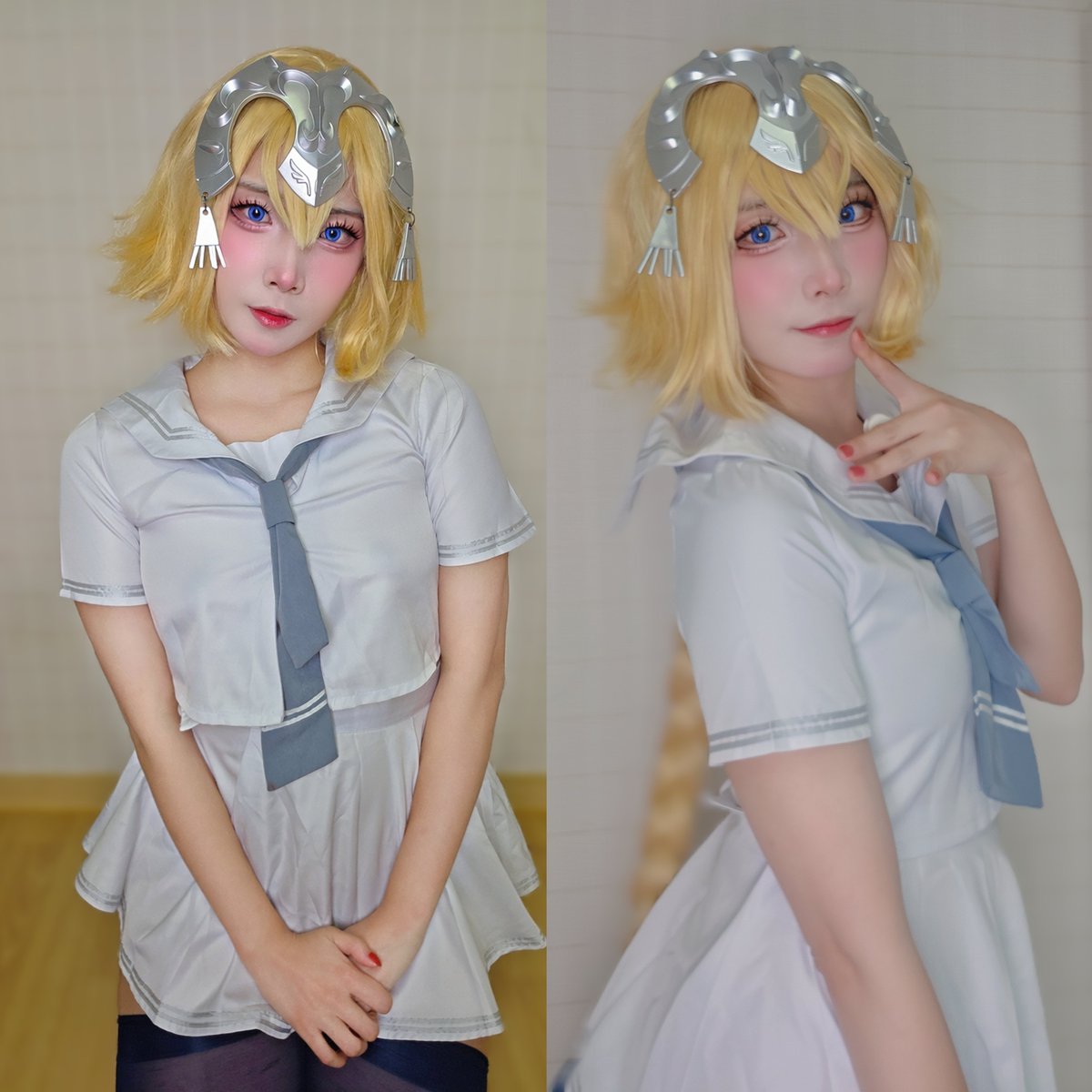 SquirrelBe1021's tweet photo. Fate 

制服も好き？

#Fgo #Fate #cosplay https://t.co/InW0VOEL2C