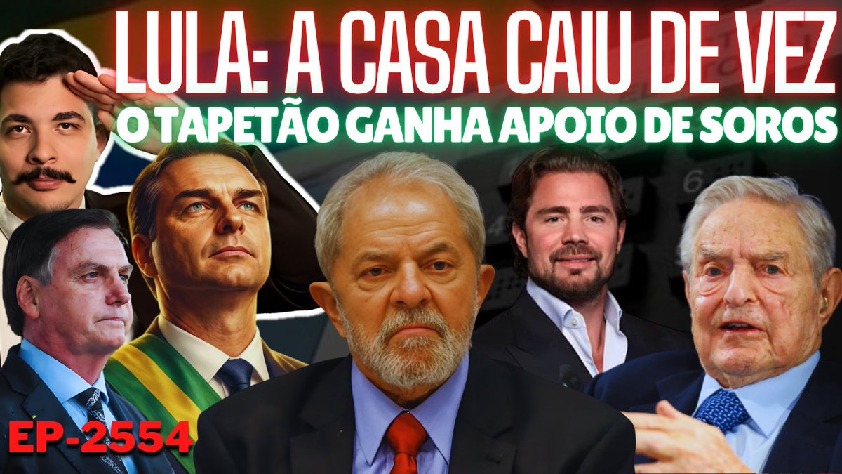 kimpaim's tweet photo. Lula e Vorcaro: CASA CAIU de Vez + O Tapetão Ganha APOIO de SOROS + Flávio Vai LEVAR, Diz QUAEST.
https://t.co/bux2GiLe9Z https://t.co/wEMbNK1DXK