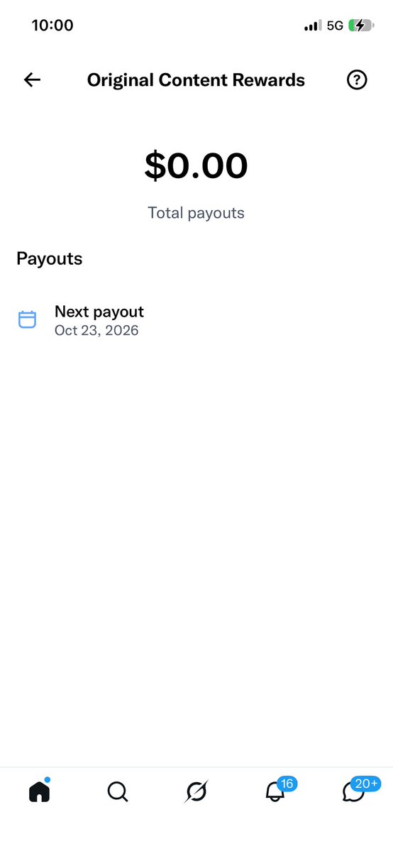Voidwalker80's tweet photo. I know I won’t be getting paid today because I only enrolled in the Original Content Rewards Program on Wednesday, but one thing I’m sure of is that the next payout is secured. https://t.co/Hc9tsmcL1O