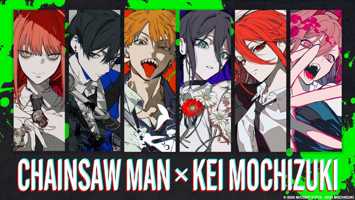 D_Kumii's tweet photo. New Chainsaw Man illustrations https://t.co/IxYvEOm6xu