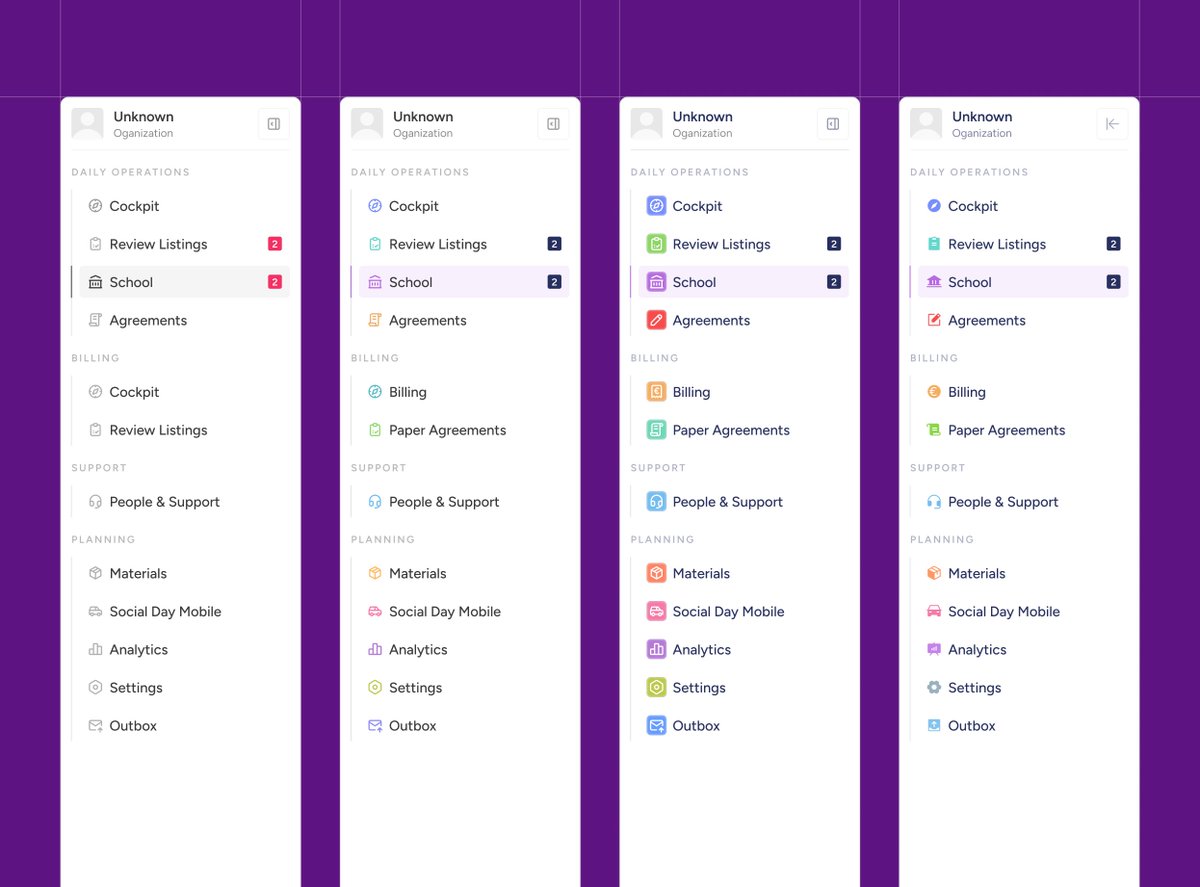 bilalarve's tweet photo. Working on a side project, but can’t decide which sidebar direction to go with :))  the hardest part is choosing between good options.🙃 https://t.co/muYOkUtT32