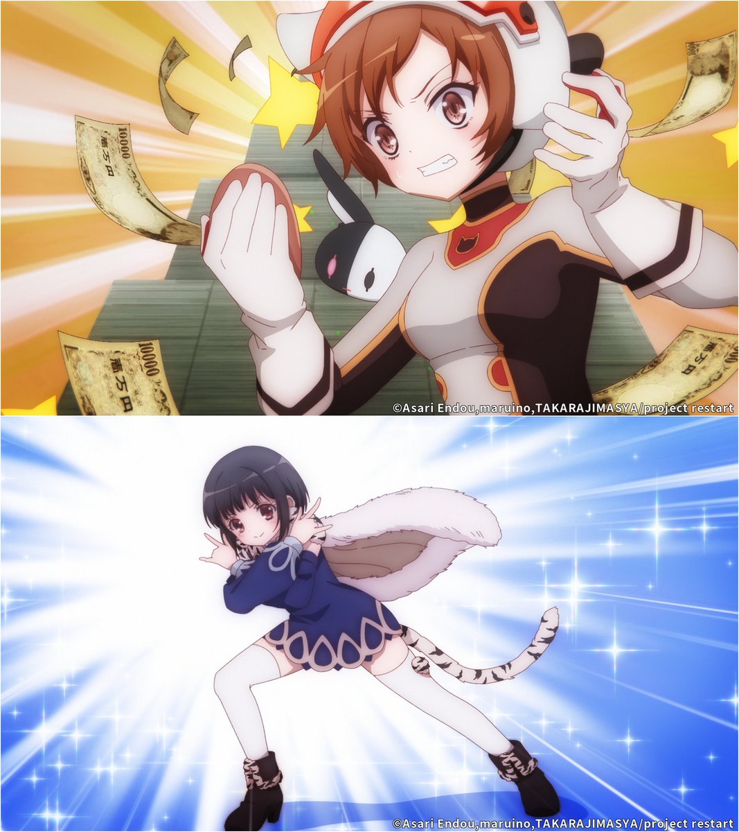 animeloverOV's tweet photo. Fal reveals a 10-billion-yen grand prize, candy-collecting rules, and team battles! As combat-powerless Pechka panics, 
Clantail takes the lead in redistributing candies—planting seeds of quiet suspicion... 🍬🛡️💥   

Catch Episode 2 of MAGICAL GIRL RAISING PROJECT restart on OceanVeil! 📺👀

Title: MAGICAL GIRL RAISING PROJECT restart
https://t.co/4xMxn5w4Ek
©Asari Endou,maruino,TAKARAJIMASYA/project restart