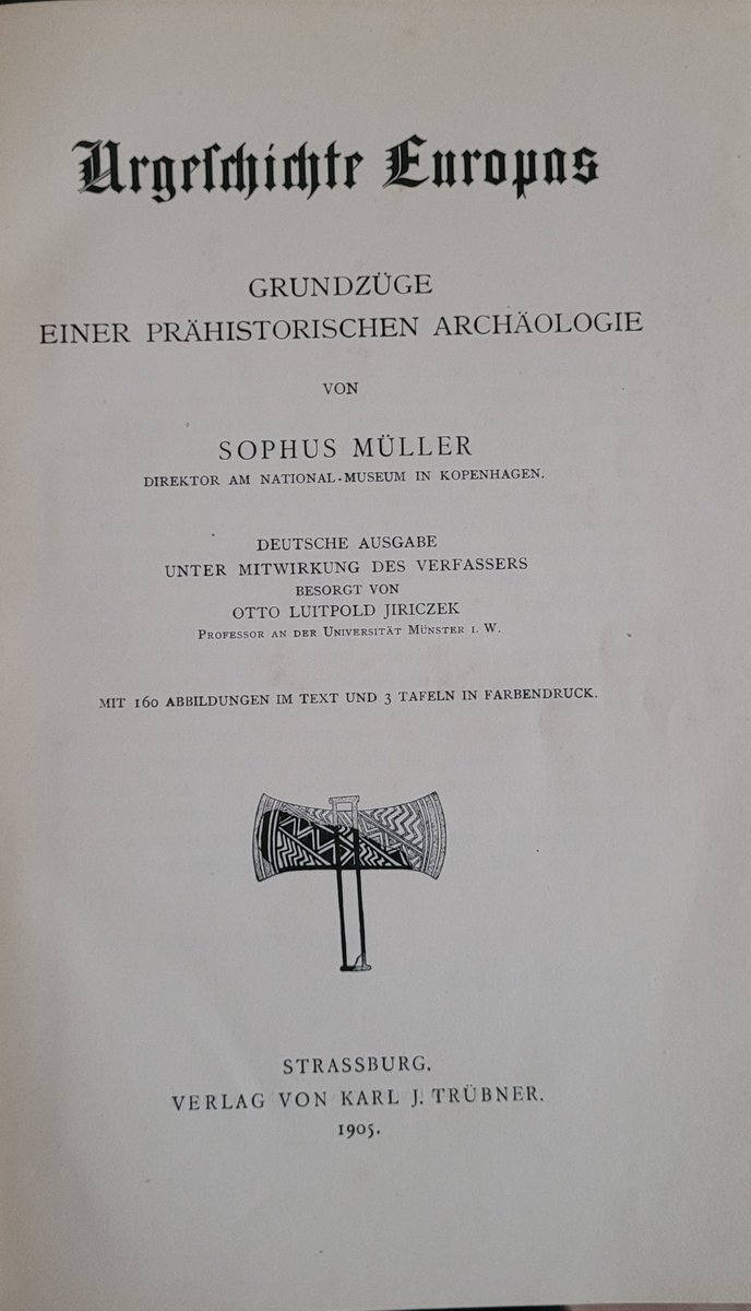 jk05449564's tweet photo. Urgeschichte Europas - von Sophus Müller https://t.co/lyb818qazP