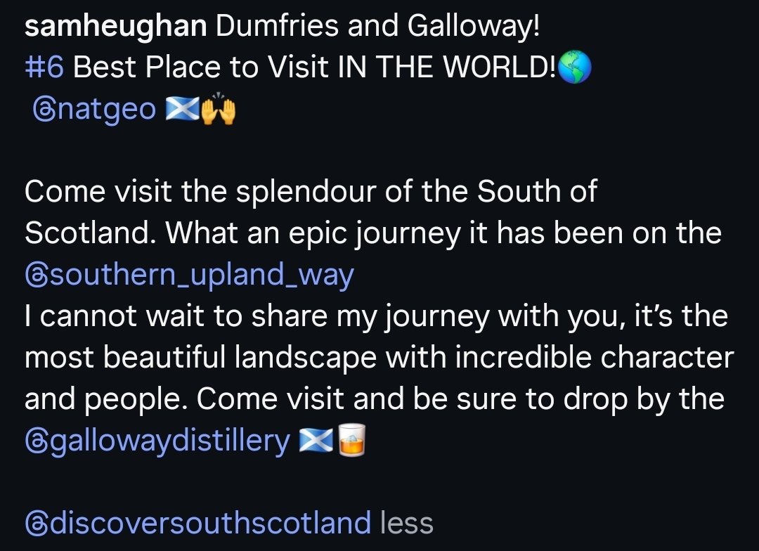 peekaboo_jen's tweet photo. There we have it, folks.
Another walk, another waypoint in his life.

I love the way he loves Scotland.
The way he lives his life to the fullest.

Can't wait to read all about it. https://t.co/BFdVDiInwM