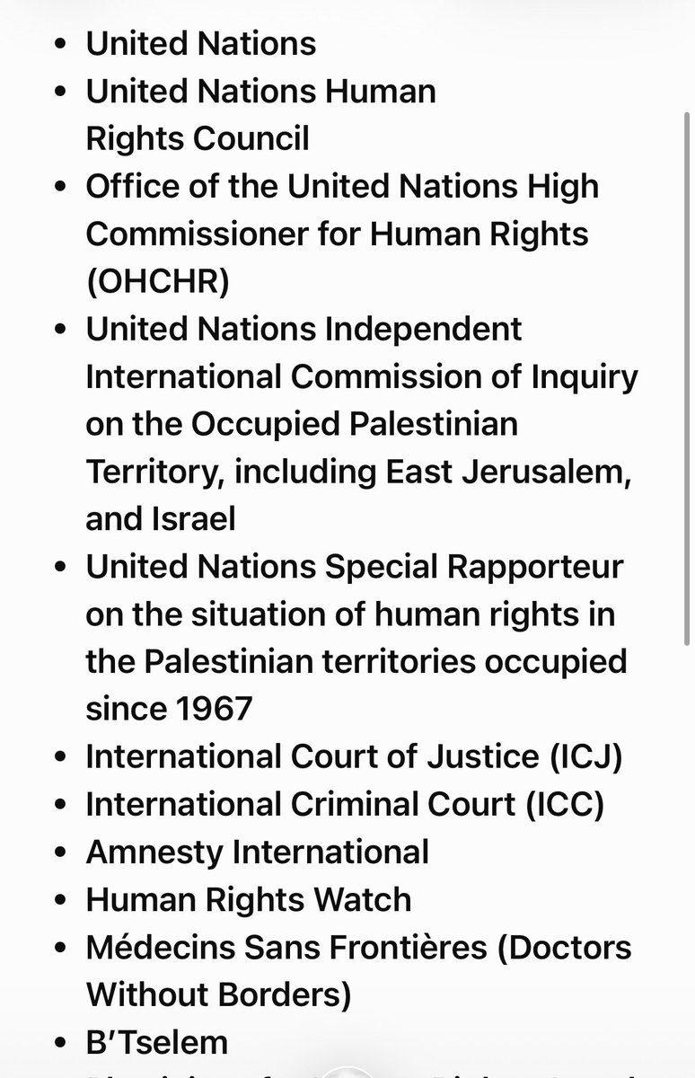 jarrowPete's tweet photo. @nickthfchall @JonBellHistory Organisations who state a genocide is occurring. The latter being Jewish. https://t.co/bIc8uT9Ec0