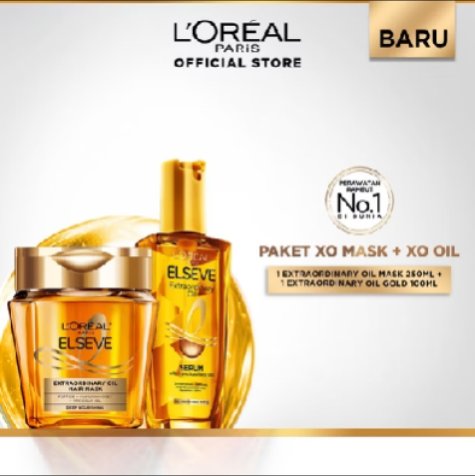husnaxvers's tweet photo. ✨ Rambut halus, lembut, dan berkilau dimulai dari perawatan yang tepat! ✨
Kenalan dengan L’Oréal Paris Elseve Extraordinary Oil Hair Mask &amp; Serum.

Your hair deserves a little luxury every day. ✨
#LorealParis #HairCareRoutine #HairMask #HairSerum #RambutBerkilau #HairCareIndo https://t.co/yybB336Cy3