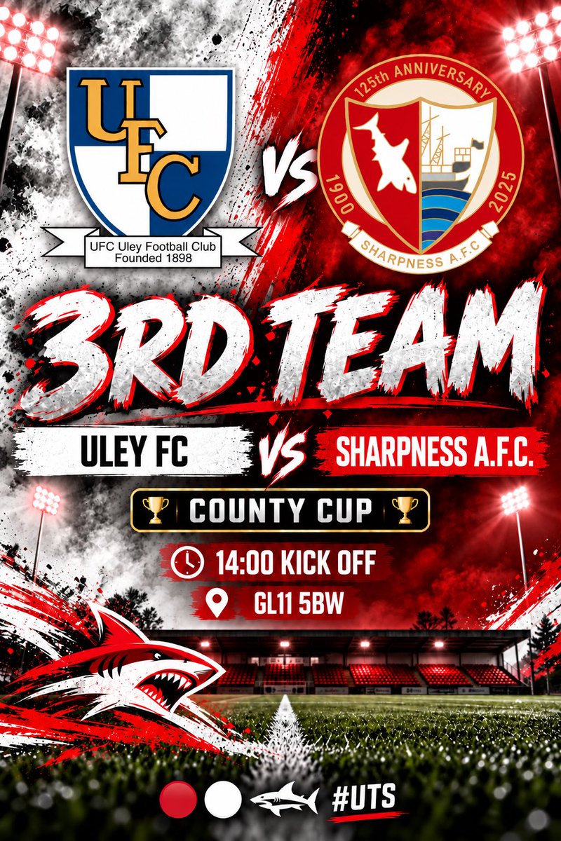 sharpnessafc's tweet photo. 🔴⚪️3RD TEAM⚪️🔴

Our third team take a break from the league as they make the short trip to @OfficialUTUFC in the county cup. Unbeaten in the league so far and we will be keen to put a good cup run together. https://t.co/BKlHxvUy1G