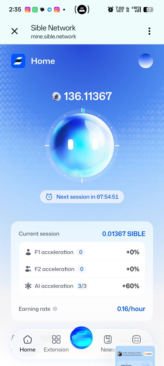 CryptoManzze's tweet photo. @SibleNetworkAI @SibleNetworkAI  it's good 👍!!! https://t.co/77uQBMWVjF