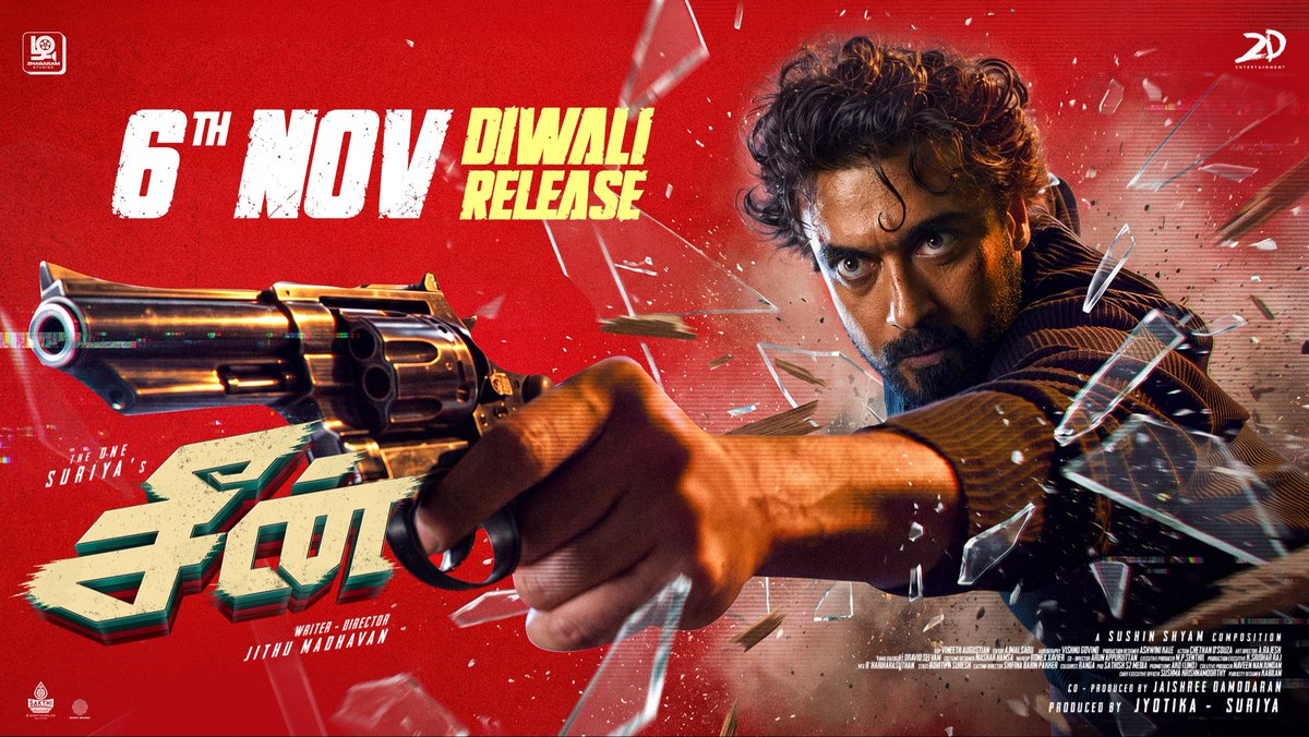 ZhagaramOffl's tweet photo. Gearing up for a #SCENE Diwali! 🧨

Worldwide In cinemas from November 6! #DiwaliRelease 💥

@Suriya_offl @jithumadavan #Jyotika #NazriyaFahadh #Naslen @sushintdt @Ashwini90372999 @masharhamsa_ @_VishnuGovind @ChethanDsouza @Dravid_Selvam @rajpriyan007 @kabilanchelliah @rajsekarpandian @2D_ENTPVTLTD @GokulamMovies @SakthiFilmFctry @pharsfilm @SonyMusicSouth @SceneTheMovie @Linqmarqet @ursvamsishekar @pro_sabari @prosathish