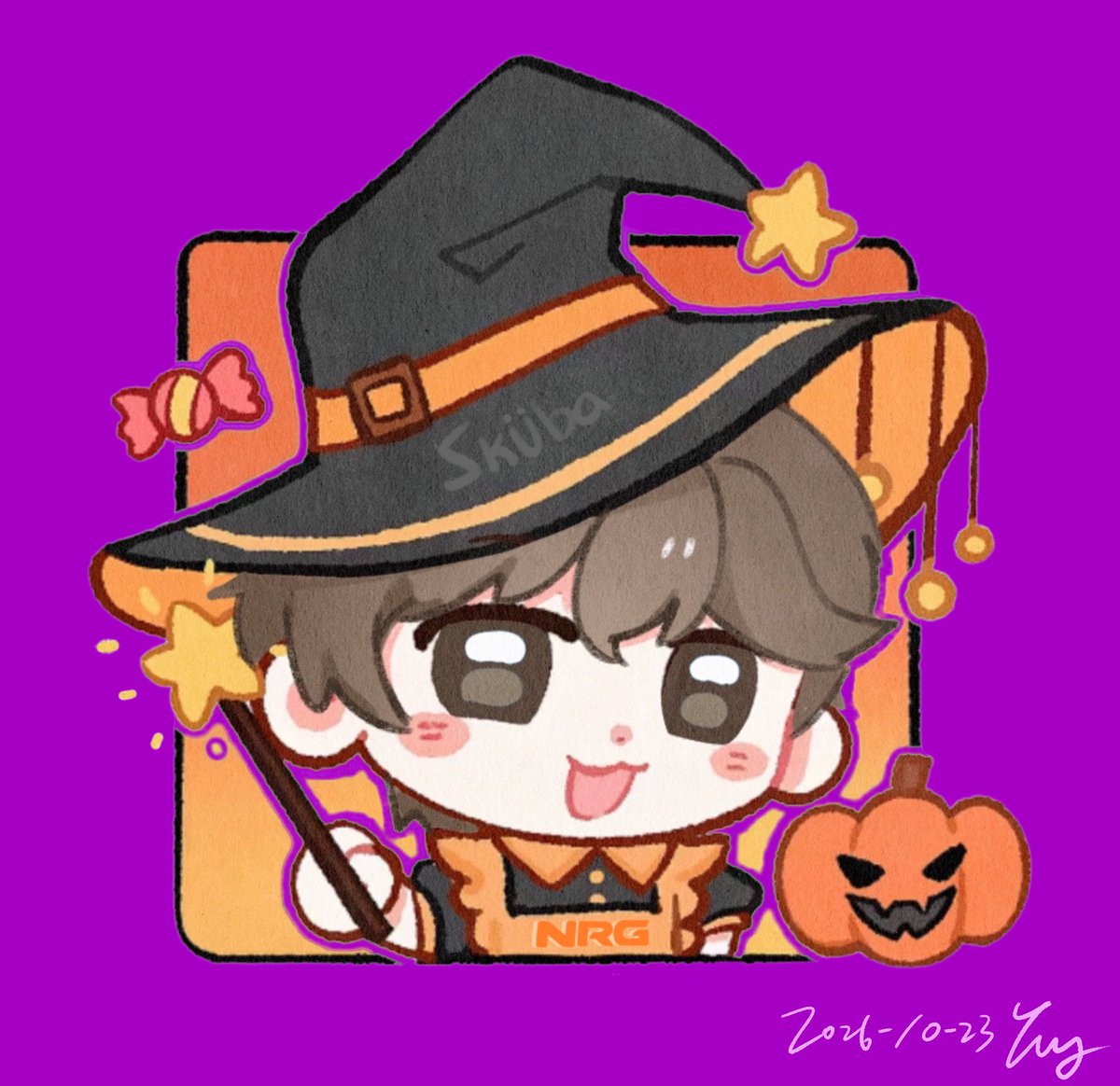 ivyuwu030's tweet photo. 🪄Trick or treat !🎃✨@skubacs https://t.co/s4K56xnJhZ