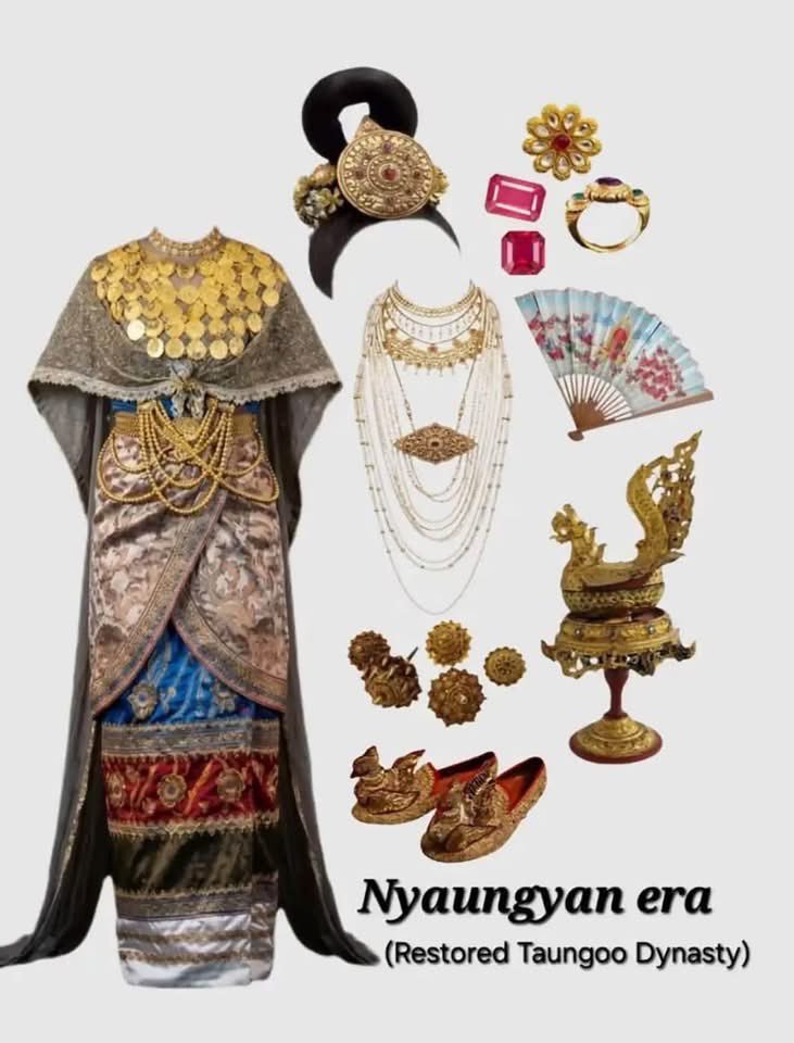 Dunkkaycheu3's tweet photo. I will repeat, these are the Burmese traditional costumes and heritage that belong to us Burmese people. 

GMMTV RESPECT OUR CULTURE

#RespectMyanmarCulture
#CreditOurHeritage
#ScarletHeartTH https://t.co/DyKKuXtT3w