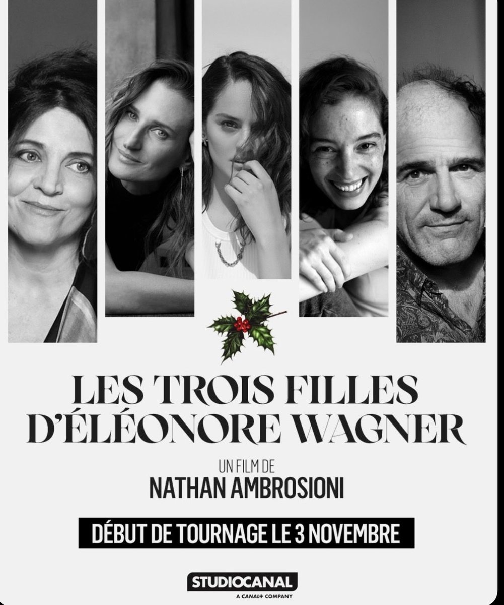 dailypop__'s tweet photo. Le prochain film de @Nathanambroreal, ‘LES TROIS FILLES D’ÉLÉONORE WAGNER’, sera une comédie familiale de Noël autour du divorce.

Le tournage débutera le 3 novembre pour une sortie fin 2027.

Avec Agnès Jaoui, Camille Cottin, Noémie Merlant, Manon Clavel et Frédéric Pierrot ! https://t.co/ZZ88aXF3FE