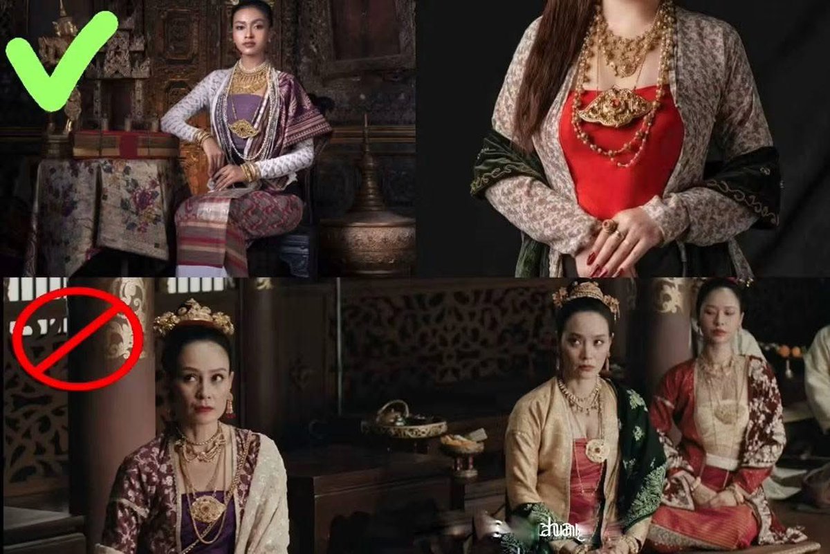 KhinKhi30428821's tweet photo. Please respect Myanmar culture and stop copying our traditional dress without credit.@GMMTV

GMMTV RESPECT OUR CULTURE 

#RespectMyanmarCulture 
#CreditOurHeritage https://t.co/c9Nsx4OipX