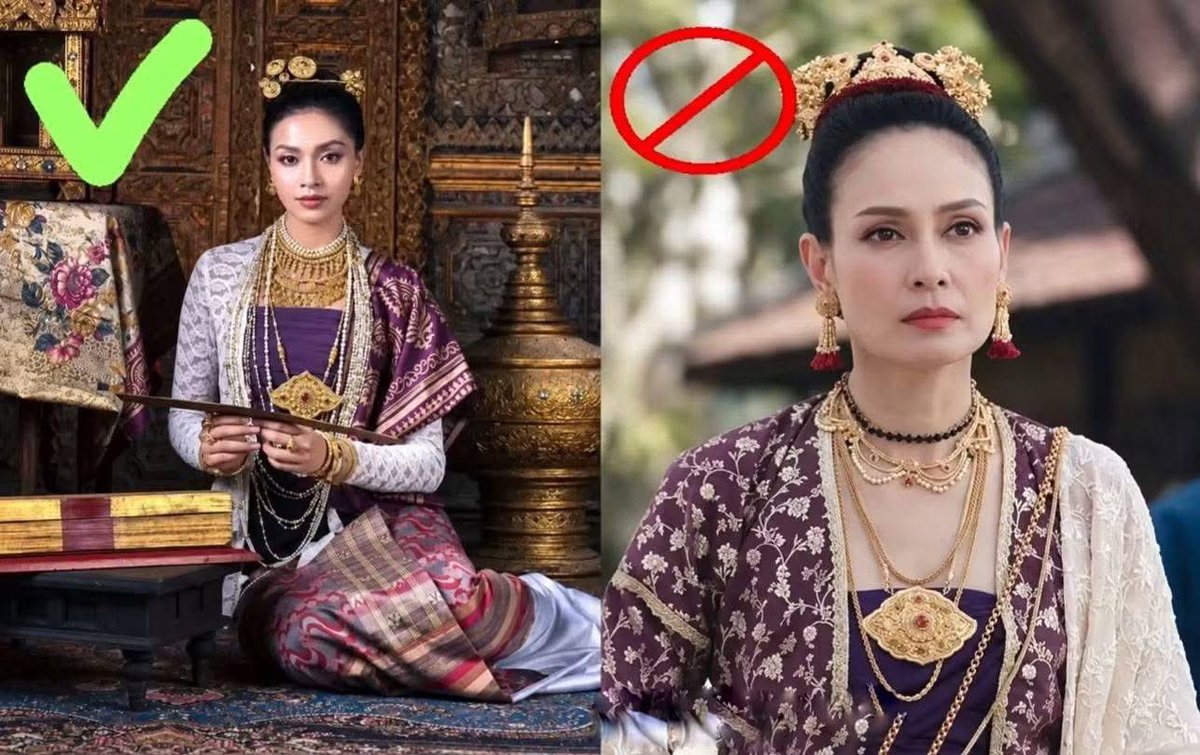 KhinKhi30428821's tweet photo. Please respect Myanmar culture and stop copying our traditional dress without credit.@GMMTV

GMMTV RESPECT OUR CULTURE 

#RespectMyanmarCulture 
#CreditOurHeritage https://t.co/c9Nsx4OipX