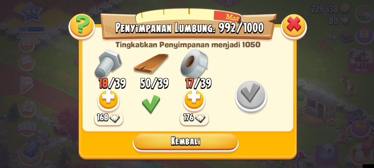 riesalahati's tweet photo. #hayday ada yang punya ga? butuh bgt.. jual ke aku pls.. https://t.co/9mcRgGKmVf