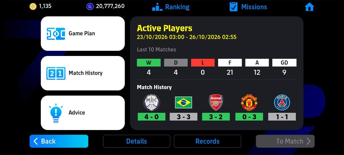 Life_efb's tweet photo. 8 games with 16 points omor konami boys take it easy naw https://t.co/CC5SSXAgye