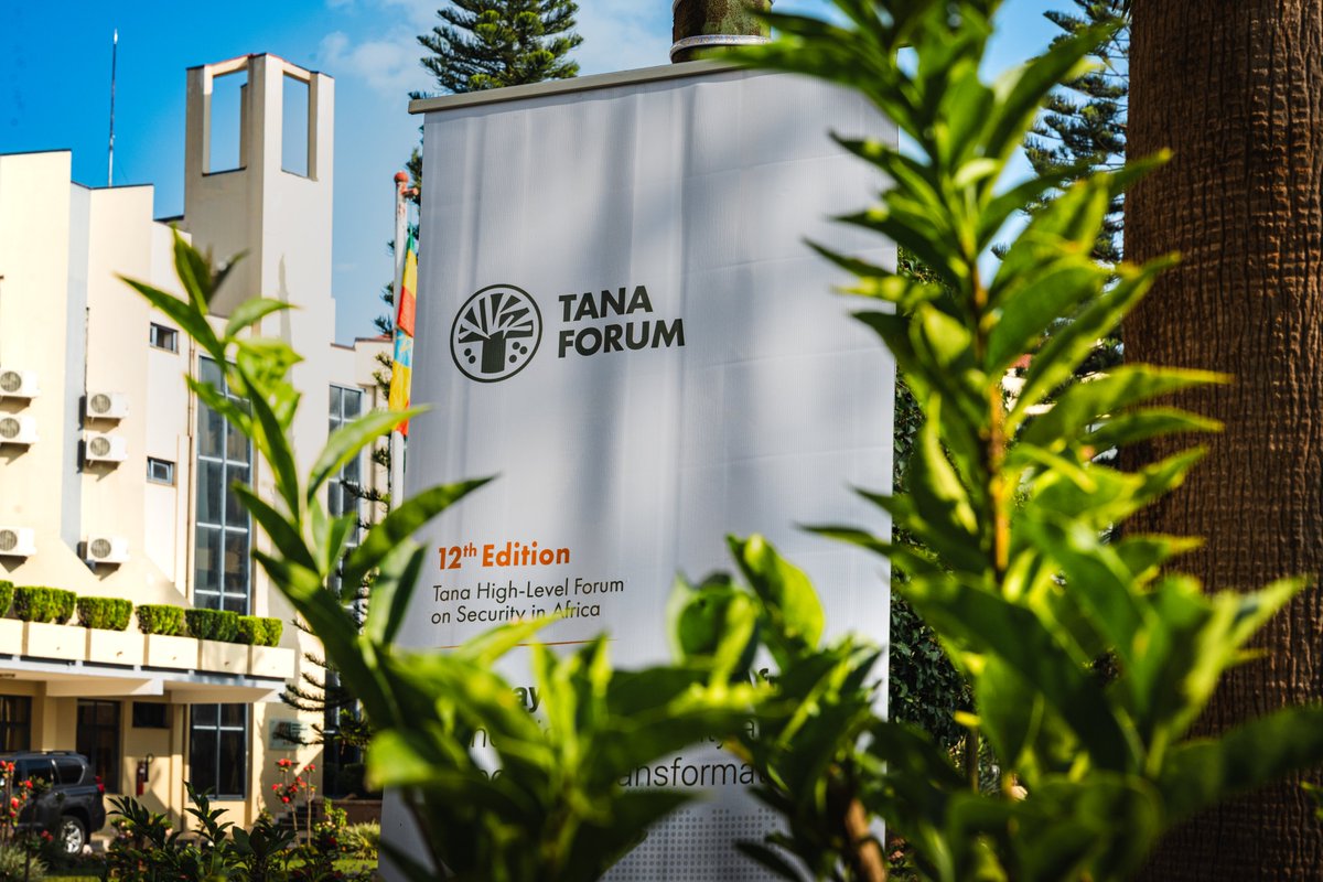 TanaForum's tweet photo. Warm greetings from Bahir Dar, Ethiopia, as we welcome distinguished delegates, policymakers, and security experts assembling for day 1⃣ of the 12th Tana High-Level Forum. Today marks the official commencement of #TanaForum2026, bringing together leaders to address pressing regional peace governance and geopolitical transformations within the international system. We anticipate robust diplomatic dialogue and strategic policy solutions throughout the gathering.   

#PaxAfricana #AfricanSecurity #Ethiopia