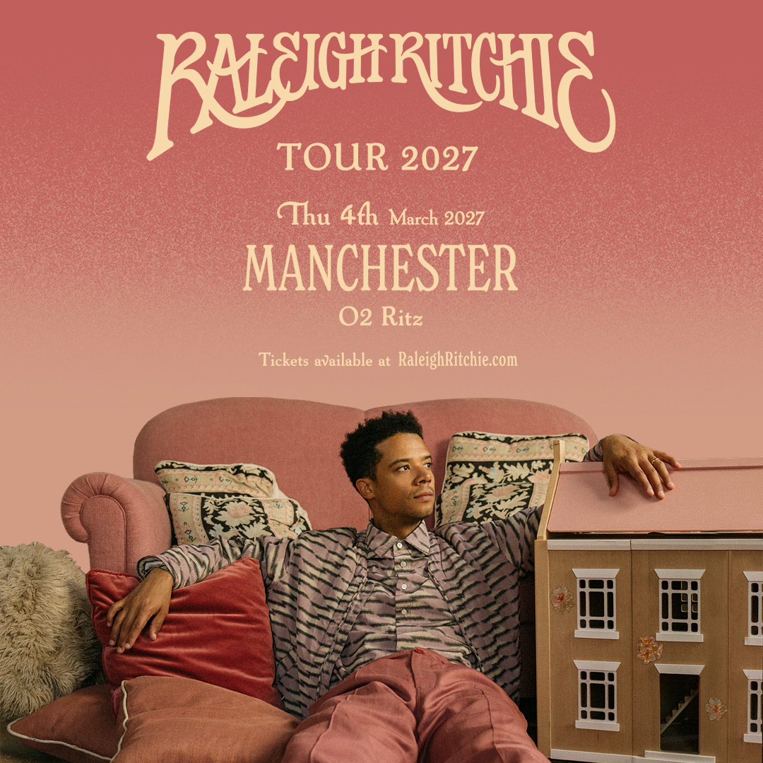 O2RitzManc's tweet photo. Bristol-born actor &amp; musician Raleigh Ritchie / @jacobanderson is coming to #O2RitzManchester on Thu 4 Mar! 🤩

Tickets are on sale now! https://t.co/8OTEOYZZi4 https://t.co/pp7af3OnOP
